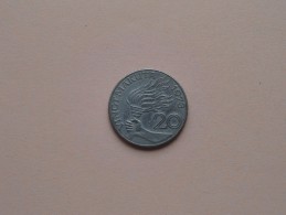 1973 - 20 Makuta - KM 8 ( Uncleaned Coin - For Grade, Please See Photo ) ! - Congo (Democratic Republic 1998)