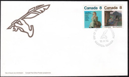 Canada 1975, FDc Cover "Canadian Writers" W./special Postmark "Montreal", Ref.bbzg - ....-1951