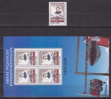 Greenland 1998 Women Association 1v + M/s ** Mnh (GL145) - Ungebraucht