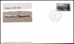 Canada 1975, FDC Cover "Calgary Centennial" W./special Postmark "Calgary", Ref.bbzg - ....-1951