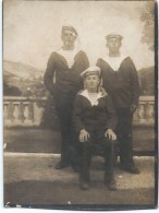 Photographie/Photo De Studio /Groupe De Marins Du "ARMORIQUE" / Vers 1930-1950     MAR32 - Boten