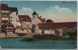 Aarberg Mit Brücke Und Aare - Aarberg