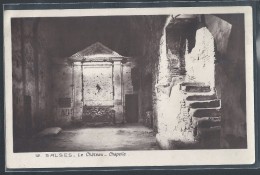 CPSM 66 - Salses, Le Château - Chapelle - Salses