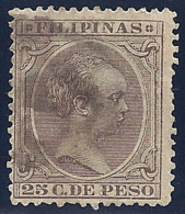 ESPAÑA/FILIPINAS 1890 - Edifil #87 - VFU - Philippines