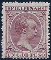 ESPAÑA/FILIPINAS 1896/97 - Edifil #122 - MNH ** - Philippinen