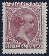 ESPAÑA/FILIPINAS 1896/97 - Edifil #130 - MNH * - Philippinen