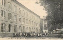 ORIVAL SAINT HELLER - Colonie Scolaire, Le Chateau D'eau. - Châteaux D'eau & éoliennes