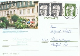 ARB-L77 - ALLEMAGNE Entier Postal Carte Illustrée De HANAU Thermalisme - Illustrated Postcards - Used