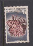 New Caledonia SG 344 1959 Sea Life 1F MNH - Used Stamps