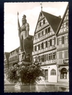 Bad Mergentheim - Milchlingsbrunnen Mit Hotel Zum Straussen / Postcard Not Circulated - Bad Mergentheim