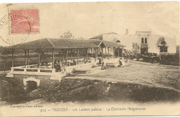 34/ Mauguio - Les Lavoirs Publics - La Distilerie Melgorienne  - N° 525 Fontaine Et Cros Editeur - Mauguio