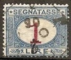 1870 Italia Italy Regno SEGNATASSE 1L. Cifra (11) Usato USED POSTAGE DUE - Taxe