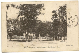 87/ Saint Mathieu - Le Champ De Foire ( Carte Ecrite En 1921 ) - Saint Mathieu