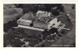 Hawnes School, Bedfordshire From The Air - B&w Real Photo - Aerofilms - Unused - Andere & Zonder Classificatie