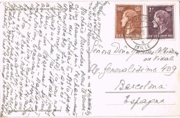 18065. Postal LUXEMBURGO (Luxembourg Ville) 1952. Place D'armes - Briefe U. Dokumente