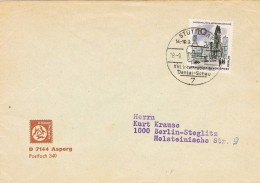 18068. Carta ASPERG (Alemania Berlin) 1956. Fechador Stuttgart Especial - Briefe U. Dokumente