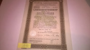 110) AZIONI TEDESCHE 1931 PREUBISCHE LANDESRENTENBANK 1000 GOLDMARK, VEDI FOTO - Bank & Insurance