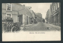 Tamines. Rue De La Station. Attelages De La Laiterie Ferme Des Alloux. 2 Scans. - Sambreville