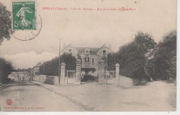 CPA Gençay - Villa Du Palateau - Rue De La Gare - Chemin Brun - Gencay