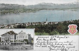 WÄDENSWIL → Mehrbildkarte Mit Gasthof Engel 1905 - Enge