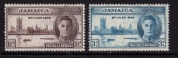 JAMAICA 1946 Victory Omnibus Set - Mint Hinged - MH * - 5B859 - Jamaica (...-1961)