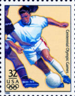 Sc#3068j 1996 USA Olympic Games Stamp-Women's Soccer Athletic - Ongebruikt