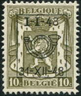 COB  Typo  575 - Typo Precancels 1936-51 (Small Seal Of The State)