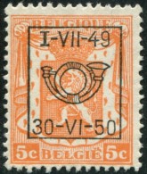 COB  Typo  594 - Typo Precancels 1936-51 (Small Seal Of The State)