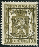 COB  Typo  596 - Typo Precancels 1936-51 (Small Seal Of The State)