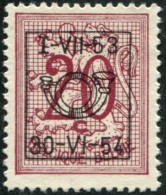 COB  Typo  637 - Typografisch 1951-80 (Cijfer Op Leeuw)