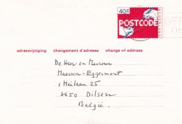 Pays Bas - Carte - Poststempels/ Marcofilie