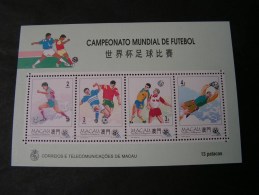 == Maccao Block Sport  ** MNH - Unused Stamps