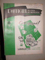 L´officiel Du Cycle, Du Motocycle Et Du Camping - N°10  11 Mail 1959 - Jawa - Les Ateliers Motobécane - Moto