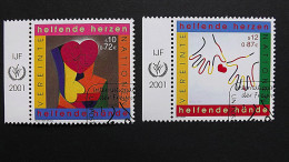 UNO-Wien 331/2 Oo/ESST, Internationales Jahr Des Ehrenamtes: Gemäldeausstellung „Ein Herz, Eine Welt“, New York. - Used Stamps