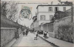 CPA Hauts De Seine Courbevoie Circulé école - Courbevoie