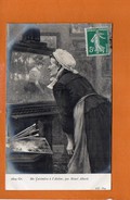Salon - Ma Cuisinière à L'Atelier, Par Henri Alberti ( Tableaux , Art) Femme - Malerei & Gemälde