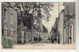 PRECIGNE - RUE DU PE - POUR NOGENT LE ROTROU - SARTHE 72 - CPA - Autres & Non Classés