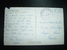 CP EN FM OBL.MEC.15-9-1958 POSTE AUX ARMEES AFN + SP 88.230 - War Of Algeria