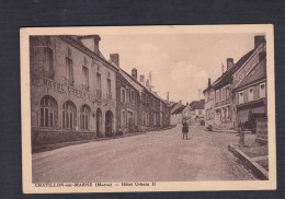 Prix Fixe Chatillon Sur Marne Hotel Urbain II ( Animée Coll. Mme Plessat Phot. Combier) - Châtillon-sur-Marne