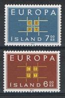 Ijsland Y/T 328 / 329 (**) - Nuevos