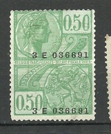 BELGIEN Belgium Revenue Tax Steuermarke O - Timbres