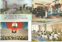 Corea Del Nord, Pyongyang 1972, Le Palais Des Elèves Et Des Enfants, Cofanetto Con 12 Cartoline Differenti. - Korea (Noord)