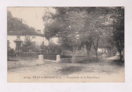 CPA DPT 09  , PRAT BON REPAUX , PROMENADE DE LA REPUBLIQUE En 1931 - Varilhes