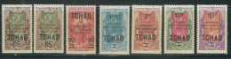 TCHAD N° 45 à 52 * Sauf 48 - Unused Stamps