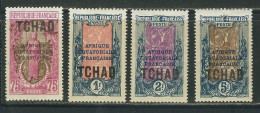 TCHAD N° 33 à 36 * - Unused Stamps