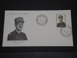 WALLIS ET FUTUNA - FDC Paire Du Gal De Gaule - Nov 1971 - A Voir - P18652 - FDC