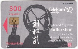 SLOVENIA SLOVENIJA PHONECARD 2007 MANDARIN F.A.HALLERSTEIN RINGS SPHERE 1/9 TELEKOM CAT.NO.728 - Slovenia