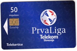 SLOVENIA SLOVENIJA PHONECARD 2006 PRVA LIGA FIRST LEAGUE SOCCER DRAVA FOOTBALL TELEKOM CAT.NO.682 - Slovenia