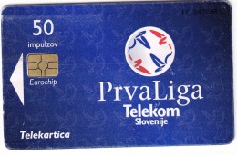 SLOVENIA SLOVENIJA PHONECARD 2006 PRVA LIGA FIRST LEAGUE SOCCER DOMŽALE FOOTBALL TELEKOM CAT.NO.681 - Slovenia