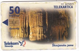 SLOVENIA SLOVENIJA PHONECARD 2005 ŠKOCJANSKE JAME LIPICA KRAS  SLOVENIJA POŽIVLJA TOURISM   TELEKOM CAT.NO. 641 - Slovenia